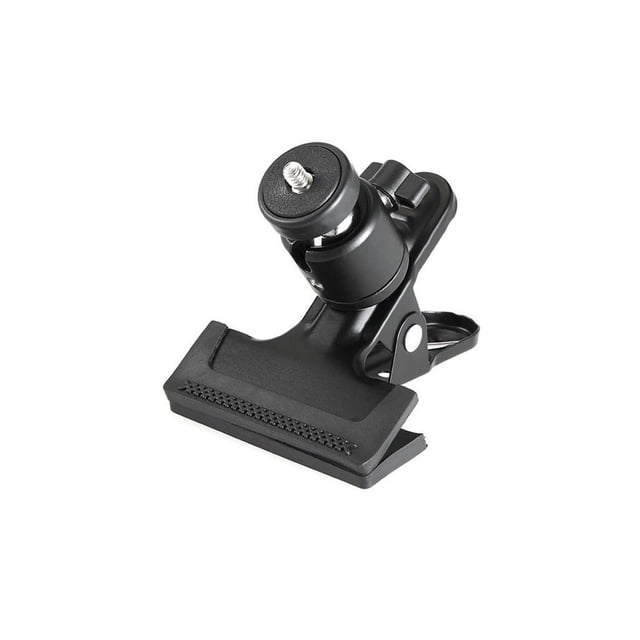 Moyic Abrazadera de teléfono con cabeza de bola de aleación de aluminio, almohadilla de silicona de boca grande desmontable portátil, Teléfono y Comunicación