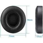 Replacement Ear Pads for Beats Solo 2 Solo 3 - Replacement Ear Cushions Memory Foam Earpads Cushion Cover for Solo 2 & Solo 3 Wireless Headphone