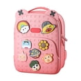 thumbnail image 1 of Vogacara Niños Bolsa de dibujos animados DIY EVA Niño Juguete Decoración Bolsa de gran capacidad Juguetes rosado Vogacara FN000141-03, 1 of 1