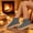 Gray, variant on Women's Indoor Slipper Socks Thick Plush Lined Cable Knit Outer Anti Slip Rubber Particle Sole Loose Short Cuff Muted Solid Home Wear, Slipper Socks With Grips for Women Black Free Size