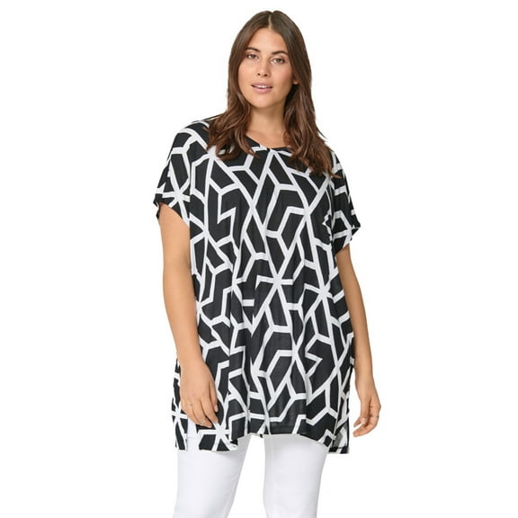 Ellos Women's Oversized Tunic Tunic