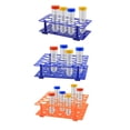 thumbnail image 1 of Estante para tubos de ensayo LSVERDE para 10 ml, 15 ml y 50 ml con 128 pocillos, 1 of 7