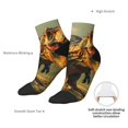 thumbnail image 6 of Rocae Realistic Style Forest Dinosaur for Premium Adult Socks,Comfortable, Breathable, and Durable Socks, Perfect for Everyday Wear, 6 of 7