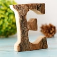 thumbnail image 3 of GROWTH TANK Handcraved Wooden Letters Door Numbers Alphabet Letter Floating Adress Name E, 3 of 9