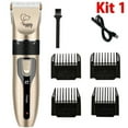 thumbnail image 1 of Electric Pet Clipper Grooming Kit For Dogs Reachageable Trimmer Haircut Cat Hair Cutting Remover Professional Machine Set, 1 of 4
