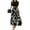 Black-A1, variant on Summer Dresses for Women 2029 Floral Print Wrap Short Sleeve Maxi Dress Patchwork Ruffle A Line Dress