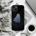 thumbnail image 6 of Cute Ghost in the Dark Phone Case, Spooky Night Aesthetic Protective Cover for iPhone 16 15 14 13 12 11 Pro Max Mini Plus, 6 of 6