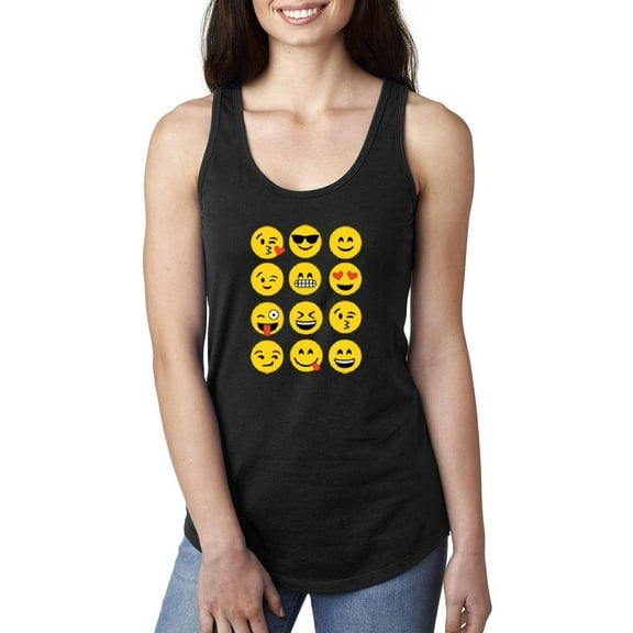 Normal is Boring - Women's Racerback Tank Top, up to Women Size 2XL - Emoji Group