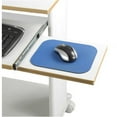 thumbnail image 3 of Safco Products Muv Poste de Travail Informatique à Hauteur Fixe de 45 Po H avec Tablette pour Clavier, Cerisier, 3 of 3
