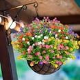 thumbnail image 4 of 24 Bundles Artificial Flowers for Outdoors, Artificial Plants UV Resistant Fake Flowers Greenery Shrubs Plants for Decoration Outdoor Plants Hanging Planter Home Garden Decor, 4 of 5