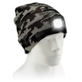thumbnail image 1 of Gorro de punto con luz LED, recargable por USB, 4 luces LED, unisex, cálido, para invierno, con linterna, 1 of 5