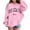 Pink, variant on Hoodies,Girls Casual Sweatshirt Long Sleeve Pullover Cute Soft Top Comfortable Daily Wear Playground School Activities,Essentials Hoodie,Black,7-8 Years