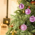thumbnail image 4 of 26 Pcs Christmas Ornaments Shatterproof Balls 1.57/1.97/2.36 Inch Mini Christmas Tree Decorations with Hanging Loop for Xmas Holiday Party Wedding Wreath Home Indoor Outdoor Decor, 4 of 6