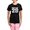 With Pink Camo Pant, variant on CafePress - February 29 Pajamas - Women's Short Sleeve Print T-Shirt and Pants Dark Cotton Pajama Set