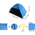 thumbnail image 7 of vyahstfk Small Pop  Beach Tent with Meshed Window  Portable Head Tent Beach Pet Shade for Small Dogs/Cats (Blue), 7 of 7