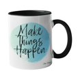 thumbnail image 2 of Adore Mugs Make Things Happen Coffee Mug, Black - 11oz, 2 of 2
