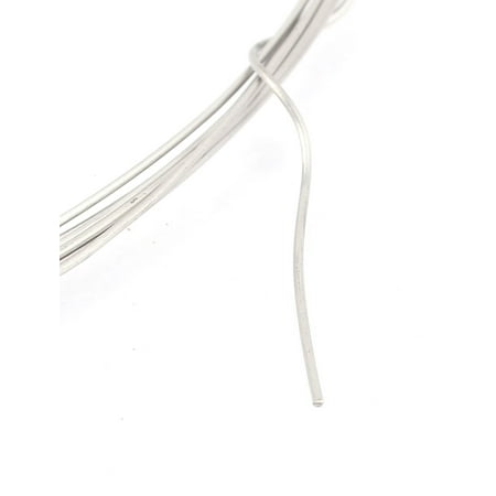 Nichrome 80 0 7mm 21 Gauge Awg Heater Wire 2 5m Silver Tone