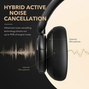 soundcore by Anker- Life Tune Bluetooth ANC Over-Ear Headphones, Multi-Mode Noise Cancellation, 40-Hour Playtime, Black