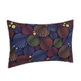 thumbnail image 2 of Bixox Colorful Shells Printed Pillow Protector,Super Soft Ideal for Home,Guests,Rentals - 20"x30", 2 of 8