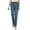 F01-Light Blue, variant on FYDUU Womens Casual Denim Pants Fashion Jeans Women's Classic Denim Leggings Stretch Elastic Waist Pull-On Denim Trousers Athletic Joggers