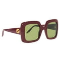 thumbnail image 2 of Gucci Women's Green Square Sunglasses - GG0896S-003, 2 of 3