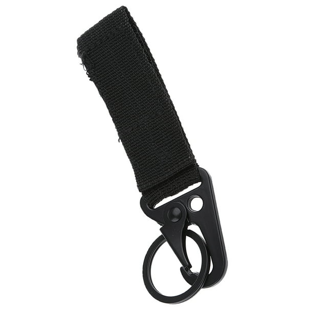 3x ceinture en nylon mousqueton sac à dos porte-clés crochet clé sangle  boucle clip 