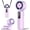 Purple, variant on Portable Handheld Turbo Fan, 1-100 Gear Wind, Battery Operated, Up to 23 Working Hours, 3 IN 1 Personal Fan with Air Turbo Tech, Cooling Essentials for Indoor/Outdoor (Metallic Glossy Black)