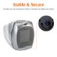 thumbnail image 4 of Amazon Basics - Calentador de cer&aacute;mica port&aacute;til para uso en interiores, para oficina y hogar, protecci&oacute;n contra sobrecalentamiento y vuelco, termostato, no oscila, 150, 4 of 7