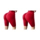 thumbnail image 1 of Pantalones cortos de yoga Sonducket para mujer verano Cintura alta Levantamiento de glúteos Rojo S 2Conjunto, 1 of 6
