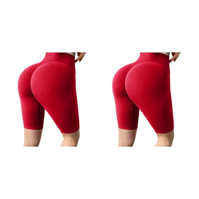 Sonducket Pantalones cortos de Yoga para gimnasio en casa para mujer, pantalones cortos deportivos transpirables para levantamiento de glúteos Type5 NO5