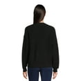 thumbnail image 5 of Time and Tru Women's Boyfriend Cardigan Sweater, Midweight, Sizes XS-XXXL, 5 of 7