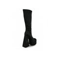 thumbnail image 3 of Reflective Women's Knee High Statement Block Heel Boot's, 3 of 3