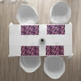 thumbnail image 3 of Ambesonne Navy and Blush Place Mats Set of 4, Japanese Spring, Standard Size, Dark Blue Coral Pink, 3 of 4