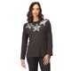 thumbnail image 3 of Regatta - Camiseta Carlene Estrellas de Manga Larga para Mujer (Gris Oscuro), 3 of 3