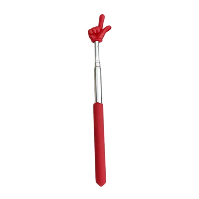 Outdor Telescopic Teachers Pointer Extendable Hand Pointer Finger Pointer Stick Retractable Teacher Pointer For Presentation Whiteboard Blackboard Classroom