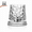 A Shape, variant on 360 Spinning Whiskey Glasses Set of 1 - Rotating Old Fashioned 10oz Rocks Glass with Heavy Base for Home Bars