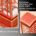 thumbnail image 2 of Christmas Ornament Old Interview Telephone Booth Small Oil Lamp (with 3 LR44 Button Battery), 2 of 6