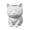 White, variant on KGJQ Cat Pen Holder, Cute Kitty Desk Organizer for Stationery Storage, Large Capacity Pencil Stand for Office Home, Creative Storage Box Gift