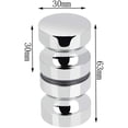 thumbnail image 2 of 2 Ensembles de Porte-Clés en Acier Inoxydable avec Étiquette à Main en aluminium, 2 of 5