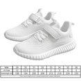 thumbnail image 2 of Zapatillas Running Zapatillas Deportivas Niños Cómodo Malla Transpirable (36 ) Blanco, 2 of 9