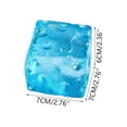 thumbnail image 3 of Dpityserensio Squishy Large Realistic Looking Squeezable Cheese the Ultimate Stress-Relief Toy, 3 of 6