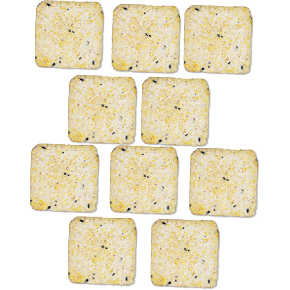 Wildlife Sciences Wild Bird Suet Cake 10 Pack for Wild Birds New