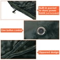 thumbnail image 5 of Battery Heated Blanket, 59" x 31" Soft Comfortable Flannel Heated Blanket Shawl,Cordless USB Heated Blanket, Fast Heating with 3 Heat Levels (No Power Bank), 5 of 12