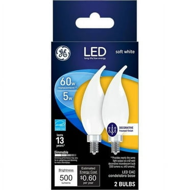 GE LED 5-Watt Soft White Decorative Bulb