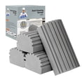 thumbnail image 1 of MR.Siga Sponge Duster with Ridged Surface Design,Household Dust Cleaning Sponge,4 Pack,Gray, 1 of 7