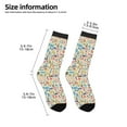 thumbnail image 2 of Rocae Famous Places for Girls Boys Crew Socks,Children's Socks, Kids Socks, Toddler Socks: Daily Wear with Kids School Uniform, 2 of 5