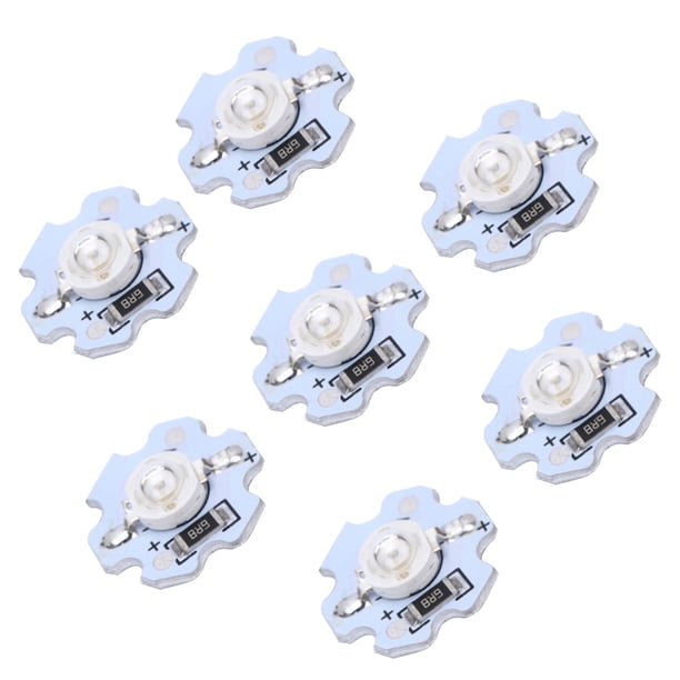 25 Unidades de Chip de Cuentas LED de Alta Potencia, 1 W, Intensidad Superbrillante, Componentes de Emisor de Luz Smd, Bombilla de Diodo, Chip de Cuentas, Accesorios de