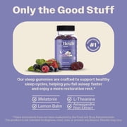 TruHeight Sleep Gummies - Kids & Teen Natural Sleep Aid for Tall & Growing Bodies - Pediatric Recommended Growth - Melatonin Gummy, Ashwagandha, L-Theanine, Lemon Balm - Mixed Berry, Taller Ages 4+