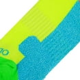 thumbnail image 4 of Odd Sox – Basix Neon Yellow Green Blue Orange Ankle Socks – Medium Unisex Size – Cushioned Cotton, 4 of 6