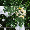 thumbnail image 3 of Hojas De Sauce De Seda Verde Artificial Simuladas De Hoja De Eucalipto Cesta De Flores Ramo Artesanal Accesorios De Boda Jardín Dormitorio Decoración, 3 of 4